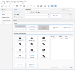 Button Basierte Kassenlösung